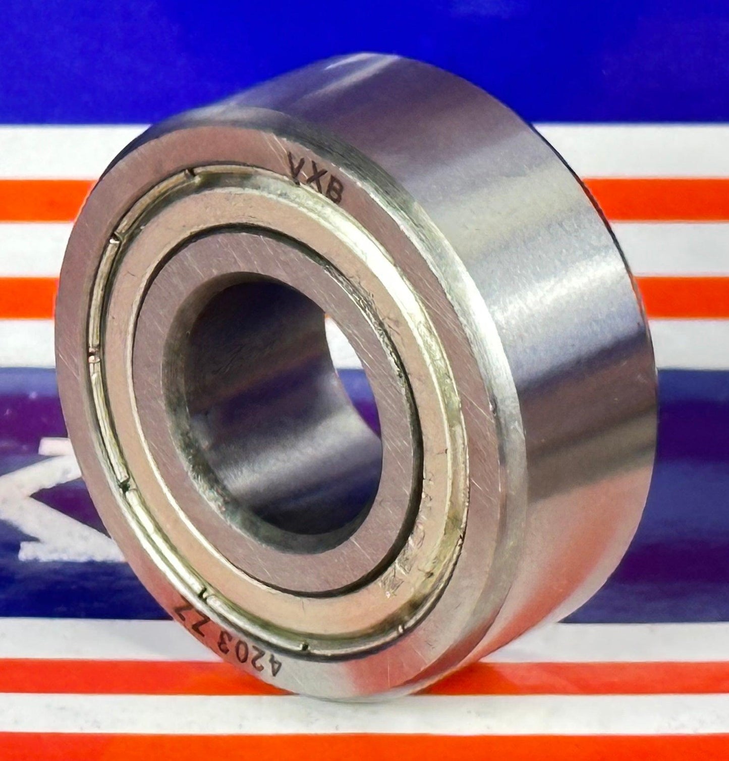4203ZZ Double Row Angular Contact Bearing 17x40x16mm - fast shipping 🇺🇸
