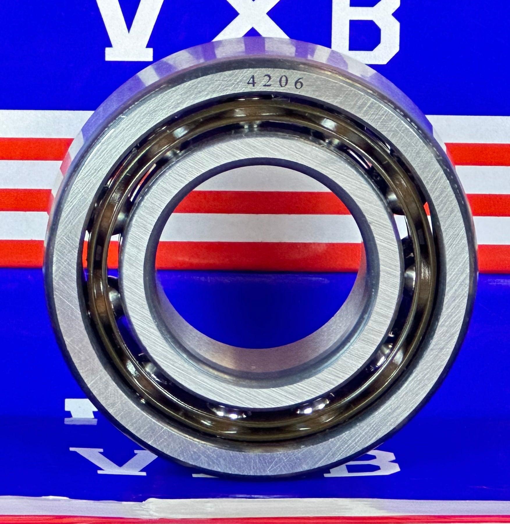 4206 Bearing Double Row Open 30x62x20 Metric - fast shipping 🇺🇸