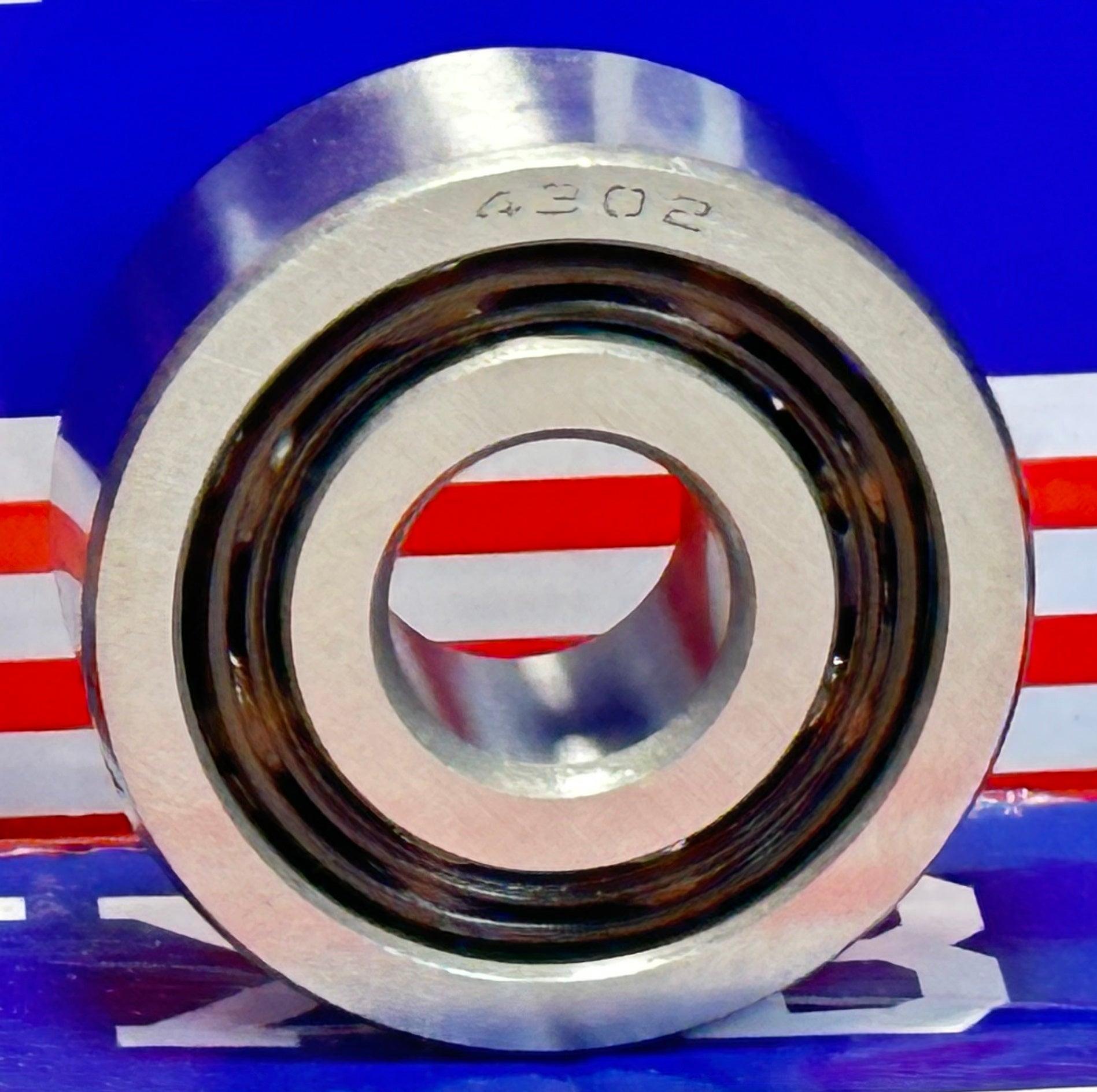 4302 Bearing Double Row Open 15x42x17 Metric - fast shipping 🇺🇸