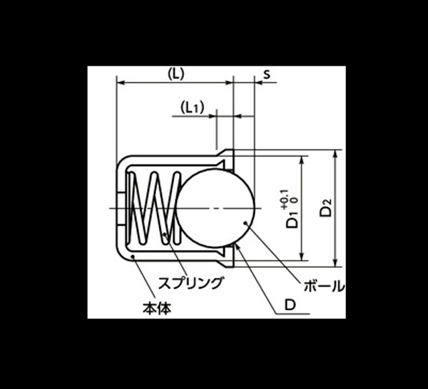PPR-12 NBK Press-Fit Ball Plunger Type made in Japan - fast shipping 🇺🇸