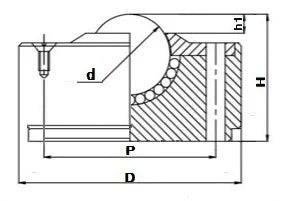 440 lbs Flush Mount Flanged Heavy duty Ball Transfer Unit - fast shipping 🇺🇸