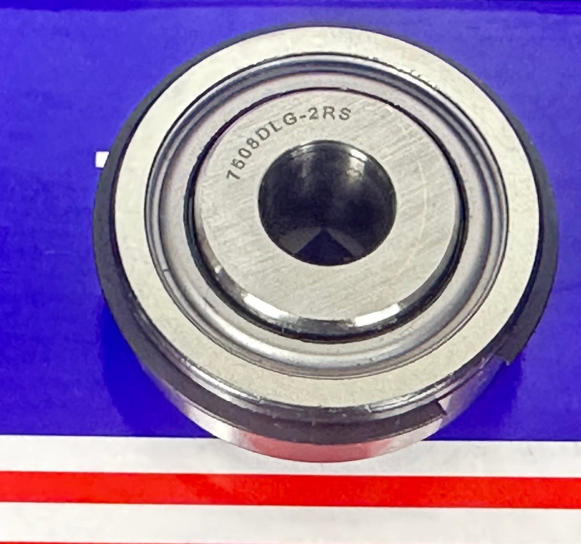 7508DLG-2RS Ball Bearing 1/2" Bore; 1-3/4" x OD. 1/2" - Snap Ring - fast shipping 🇺🇸