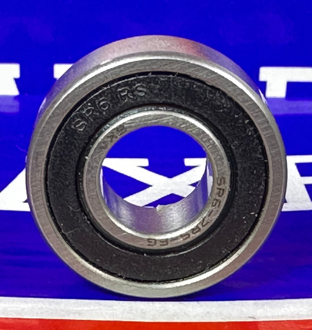 SR6-2RS Food Grade Stainless Steel Sealed Bearing 3/8" x 7/8" x 9/32" - fast shipping 🇺🇸