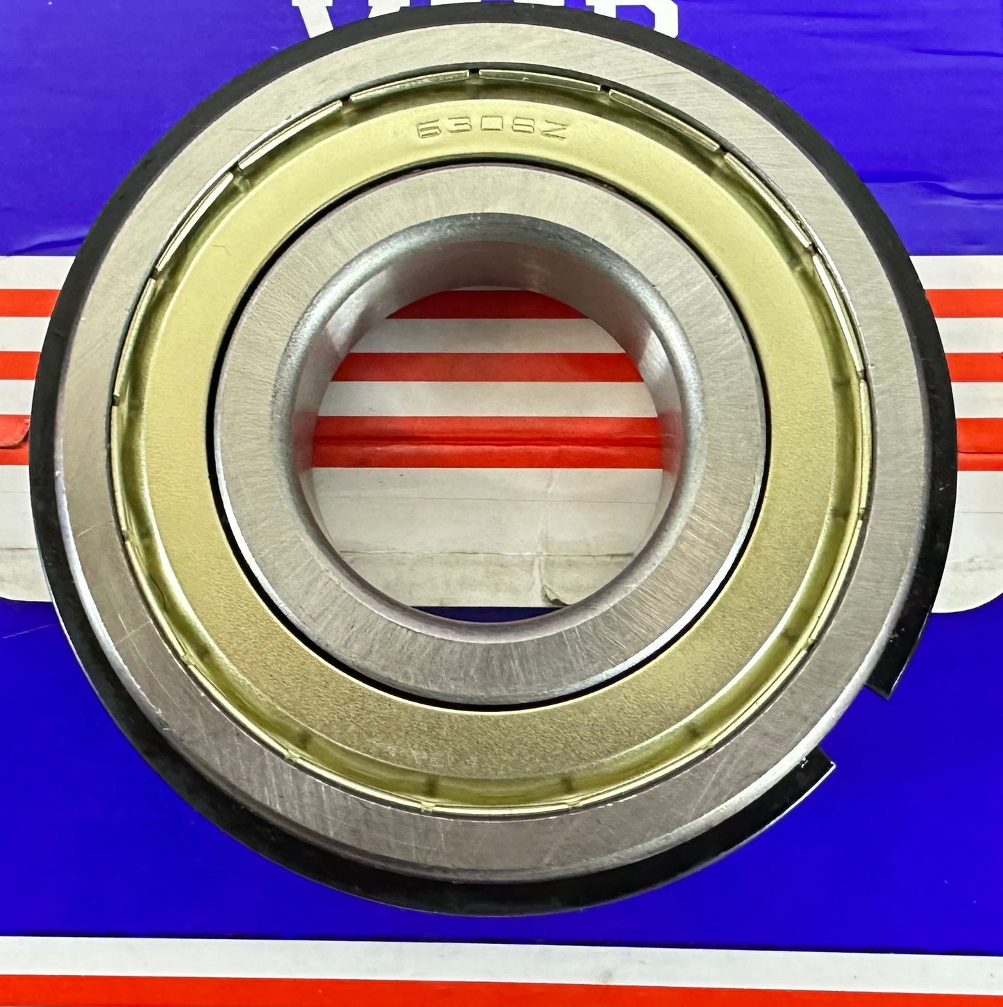 6308ZZNR Shielded Bearing - Snap Ring - 40x90x23mm - fast shipping 🇺🇸