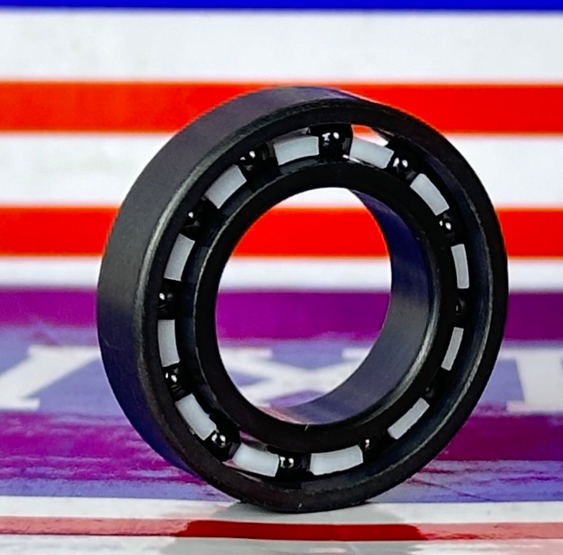61801 Full Ceramic Bearing Si3N4/PTFE 12x21x5mm - fast shipping 🇺🇸