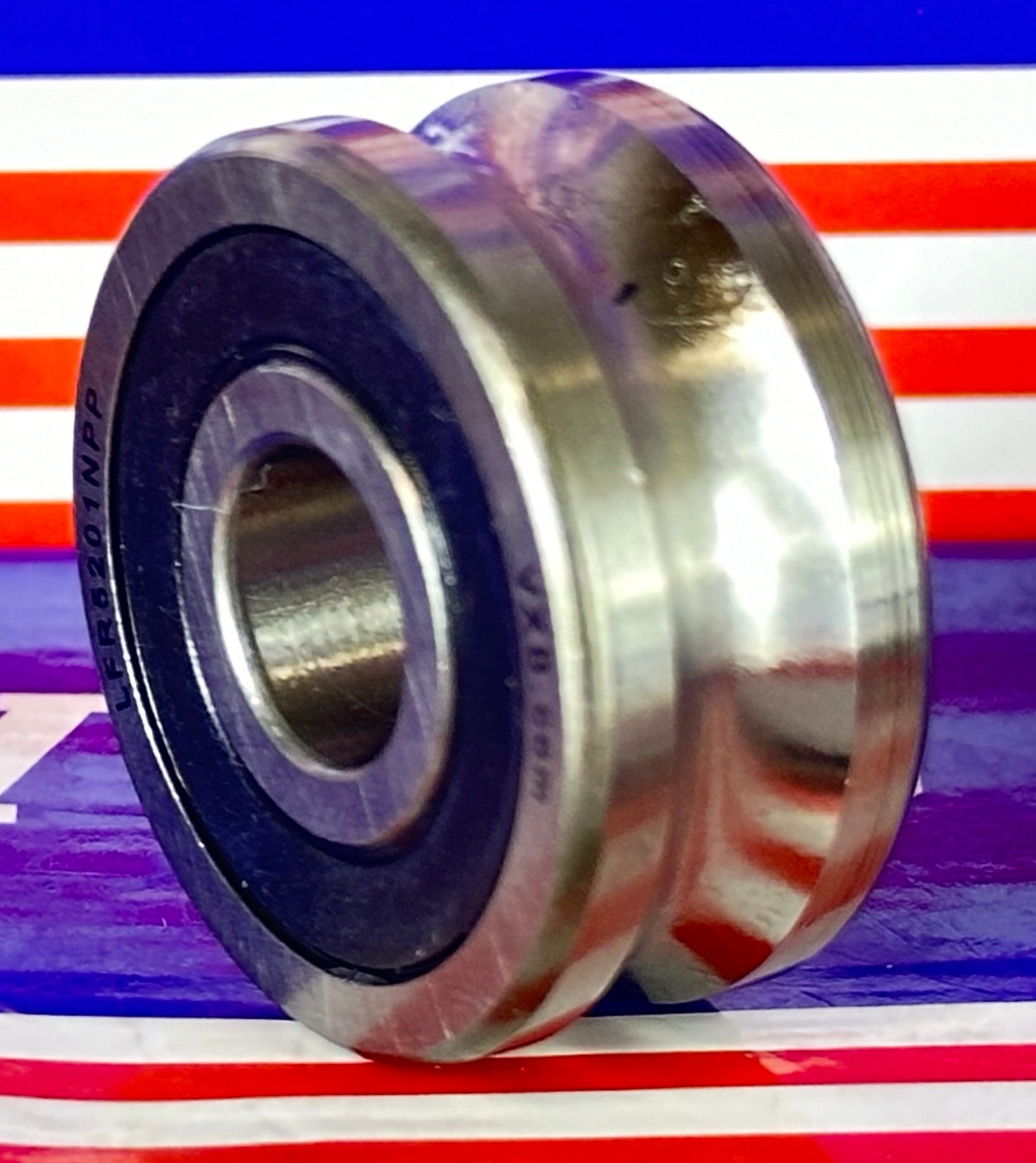 LFR5201NPP 12mm ID x 10mm U-Groove Track Roller Bearing Track Bearing - fast shipping 🇺🇸