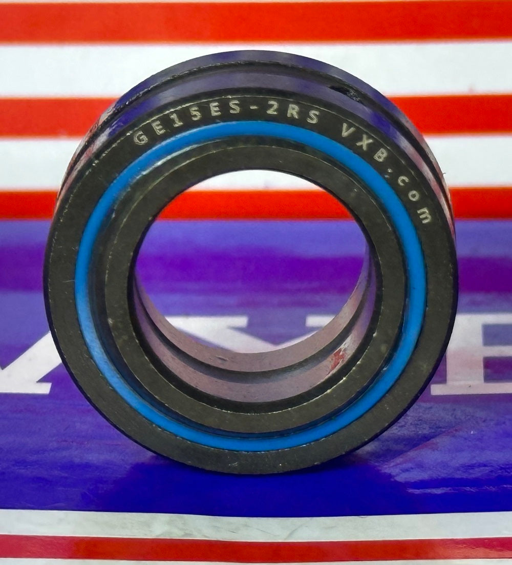 GE15ES-2RS Double Sealed Plain Bearing 15x26x12 Spherical Bearing - fast shipping 🇺🇸