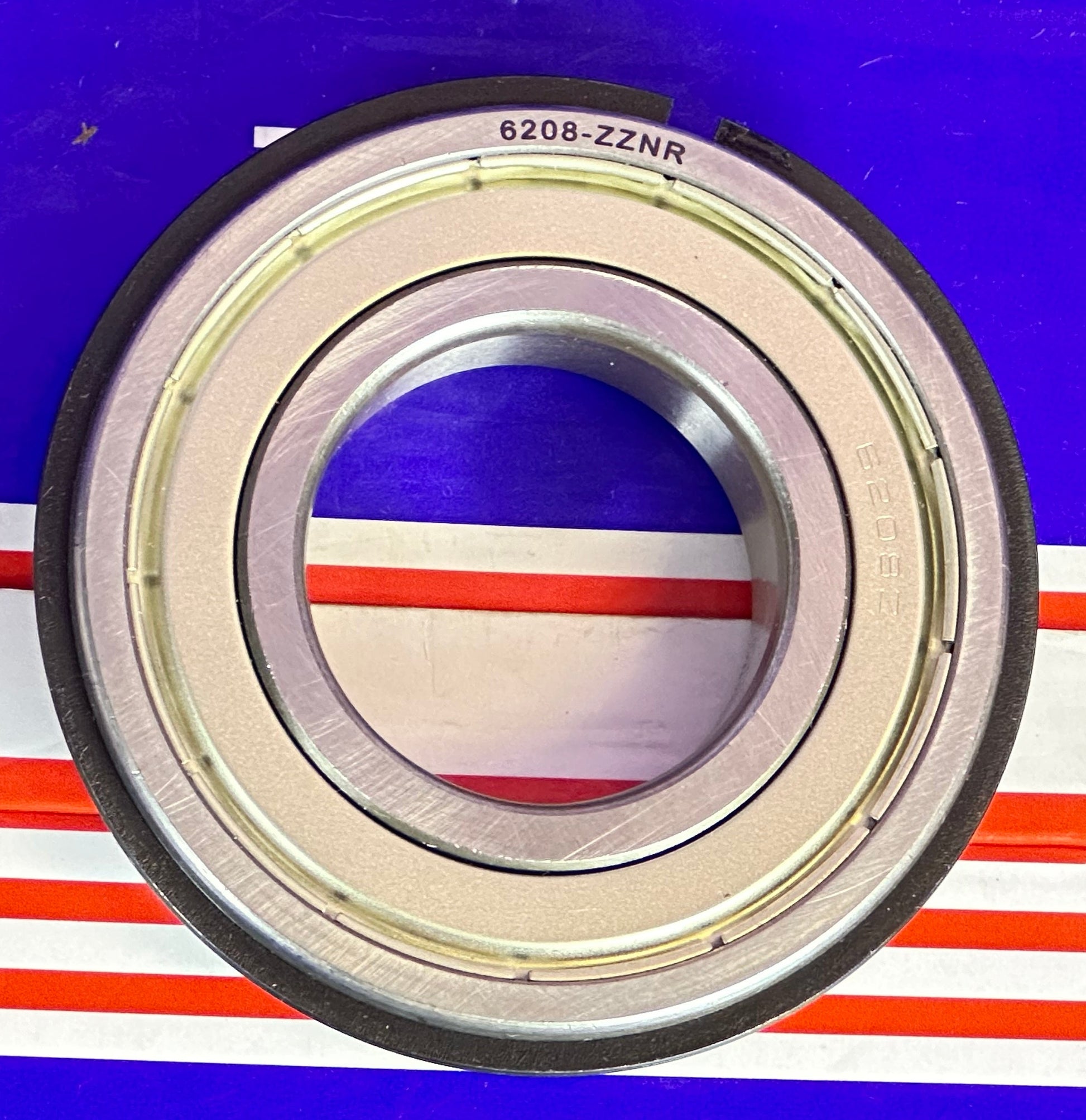 6208ZZNR Shielded Bearing - Snap Ring - 40x80x18mm - fast shipping 🇺🇸