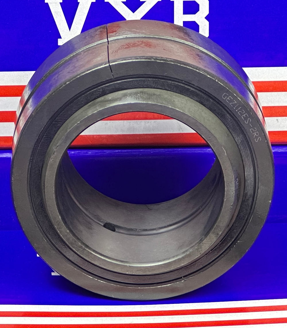 GEZ112ES-2RS Spherical Plain Bearing 1 3/4x2 13/16x1 17/32 inch - fast shipping 🇺🇸