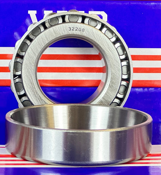32208 Tapered Roller Wheel Bearing 40x80x23mm - fast shipping 🇺🇸