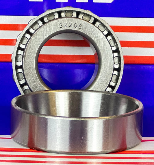 32206 Tapered Roller Wheel Bearing 30x62x21.25 - fast shipping 🇺🇸