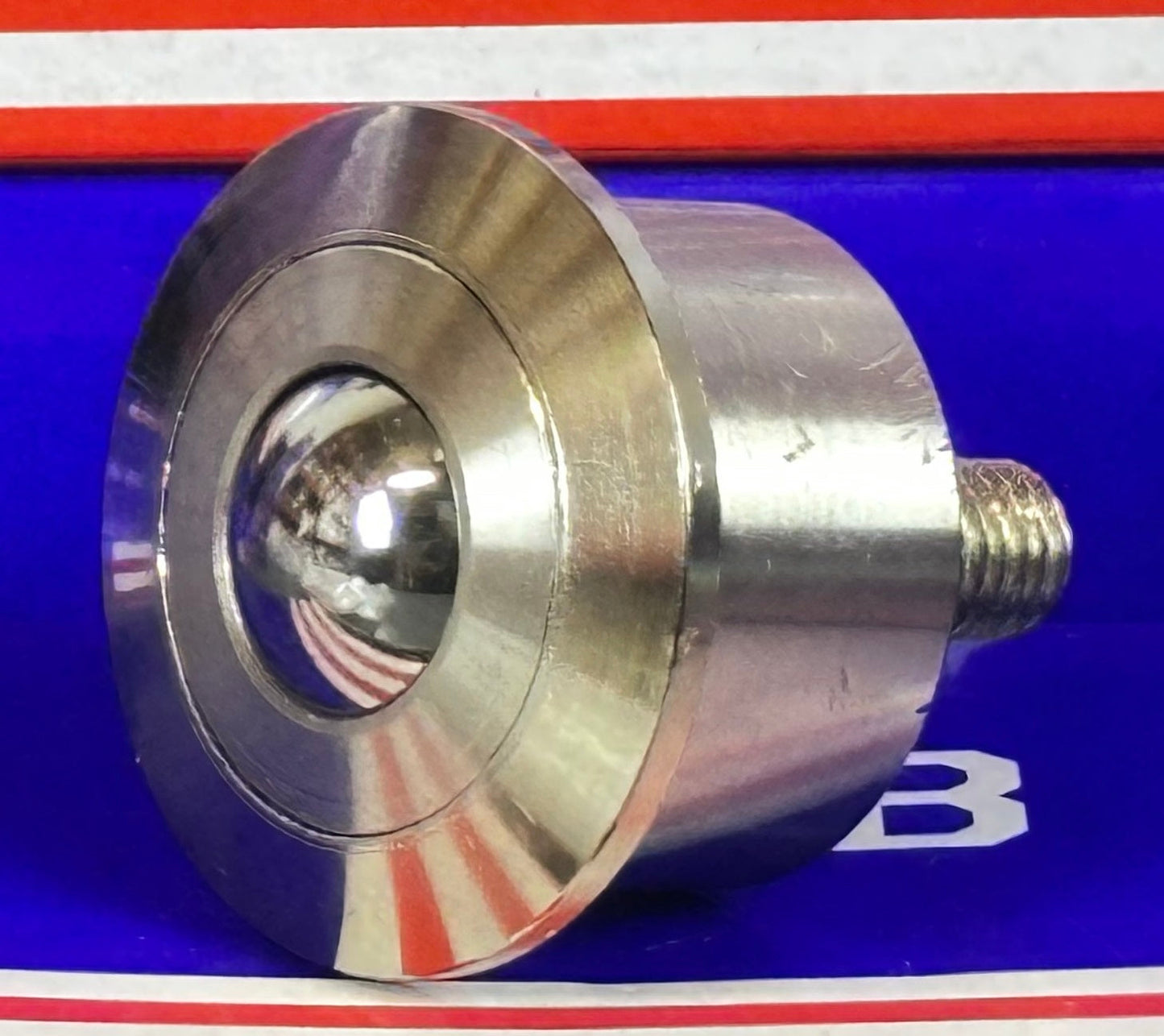 308 lbs load capacity Heavy Duty Machined Steel Ball Transfer Unit - M10 threaded bolt Bearing transfer - fast shipping 🇺🇸