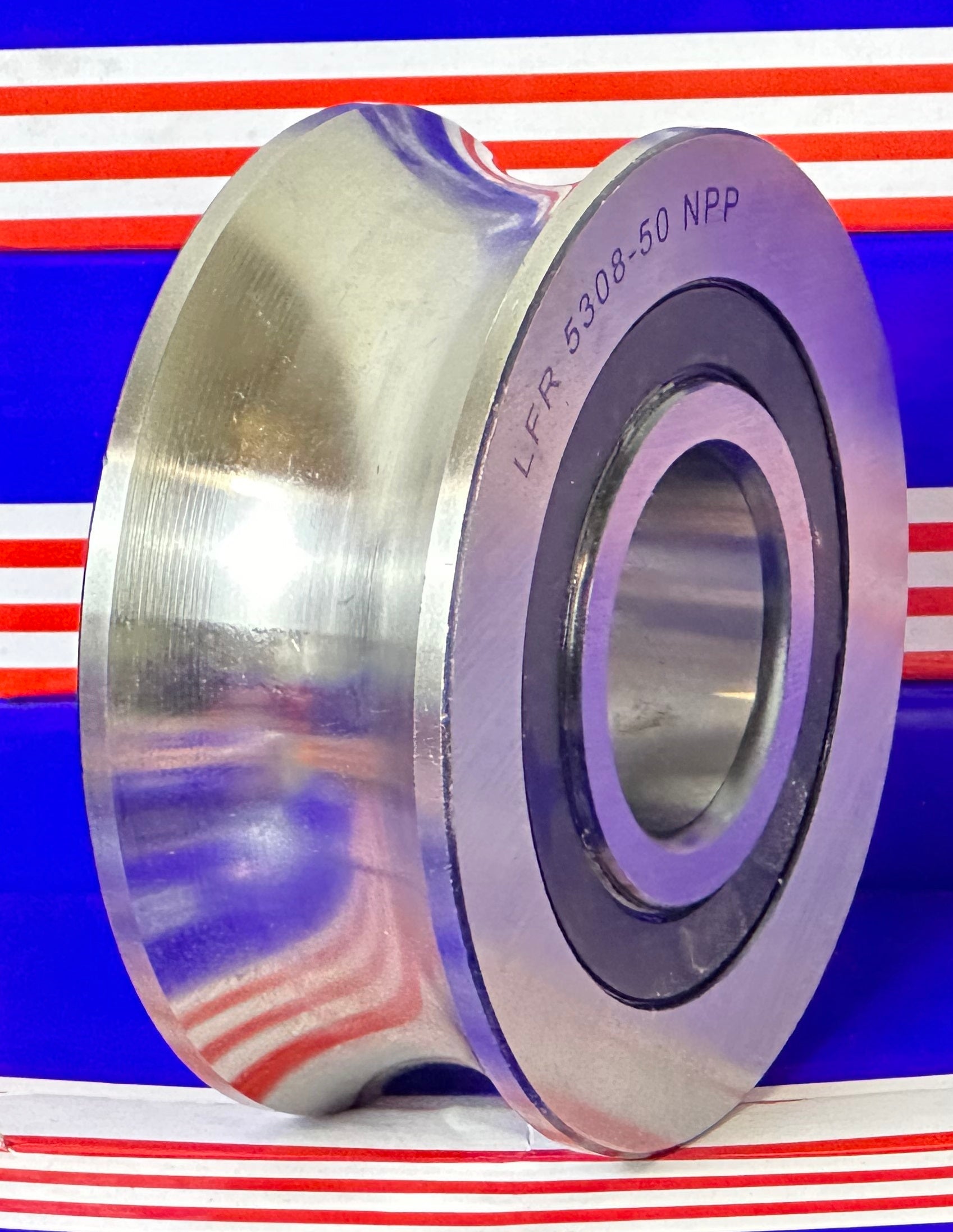 LFR5308-50-2RS 40mm ID x 50mm U-Groove Sealed Track Roller Bearing Track - fast shipping 🇺🇸