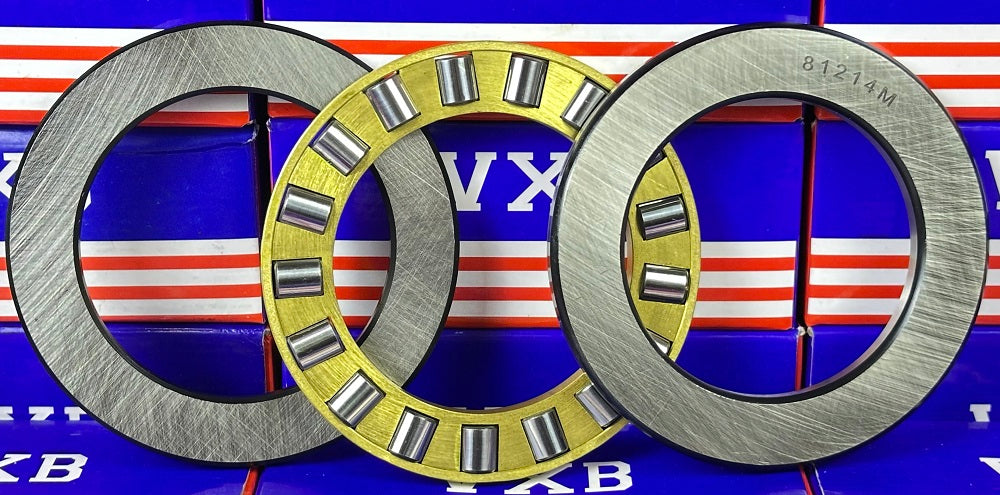 81214M Cylindrical Roller Thrust Bearing 70x105x27mm - Bronze Cage - fast shipping 🇺🇸