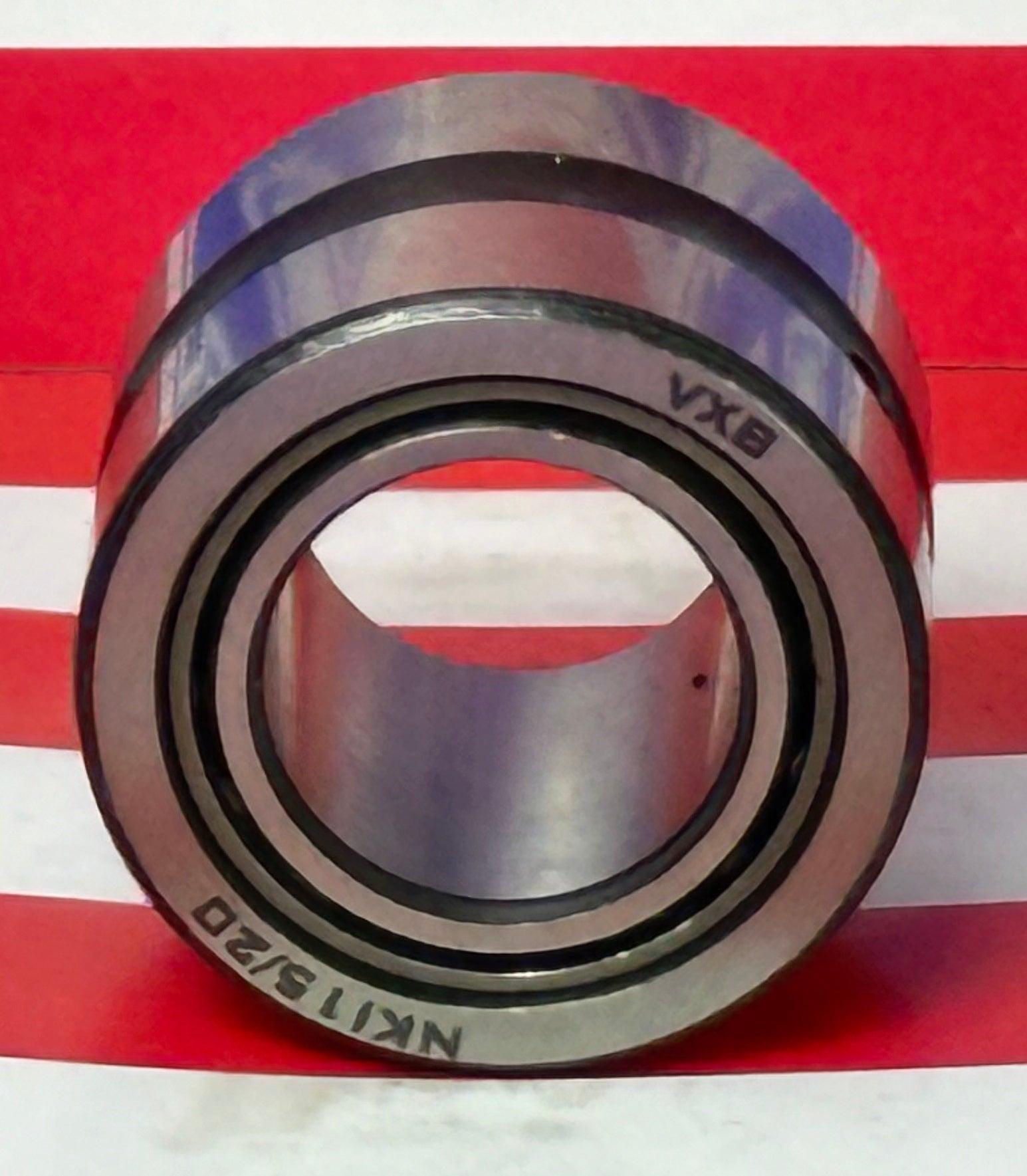 NKI15/20 Needle Roller Bearing 15x27x20mm - Machined Type - fast shipping 🇺🇸