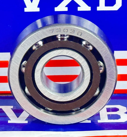 7303B Angular Contact Bearing 17x47x14mm - fast shipping 🇺🇸