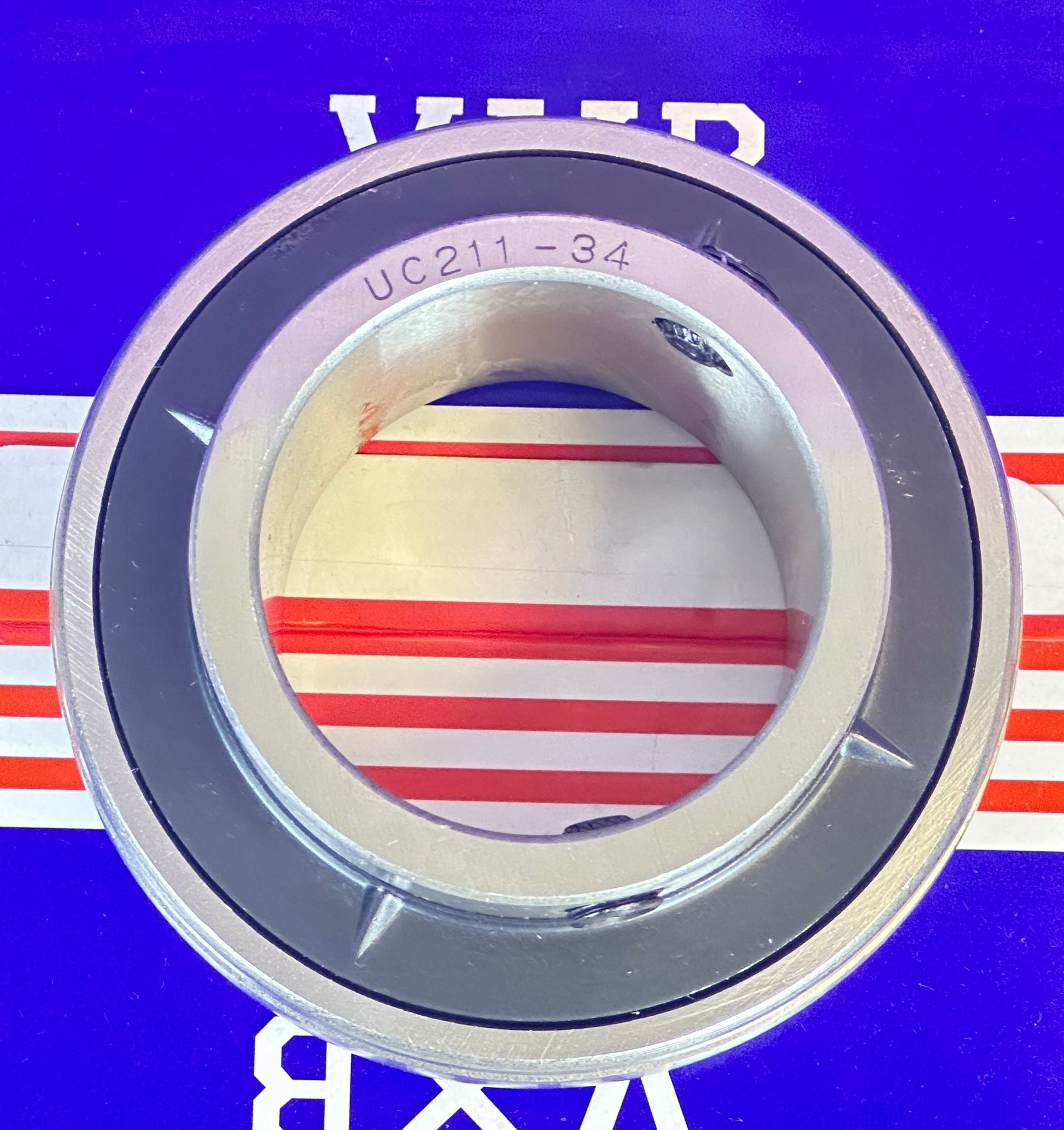 UC211-34 Bearing Insert 2 1/8 Inch Mounted - fast shipping 🇺🇸