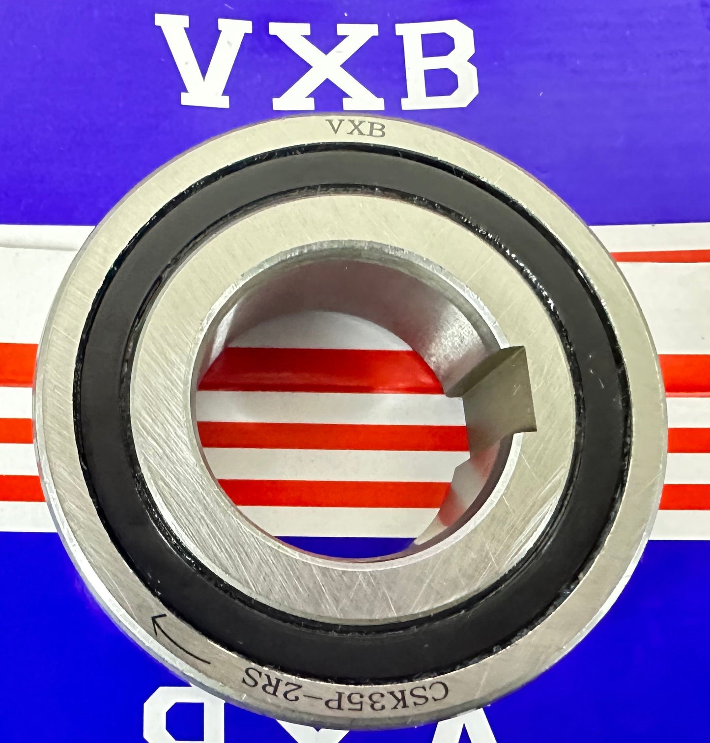 CSK35P-2RS One-Way Bearing Sealed Sprag Freewheel Clutch Bearing With One Key-way on the inner Ring - fast shipping 🇺🇸