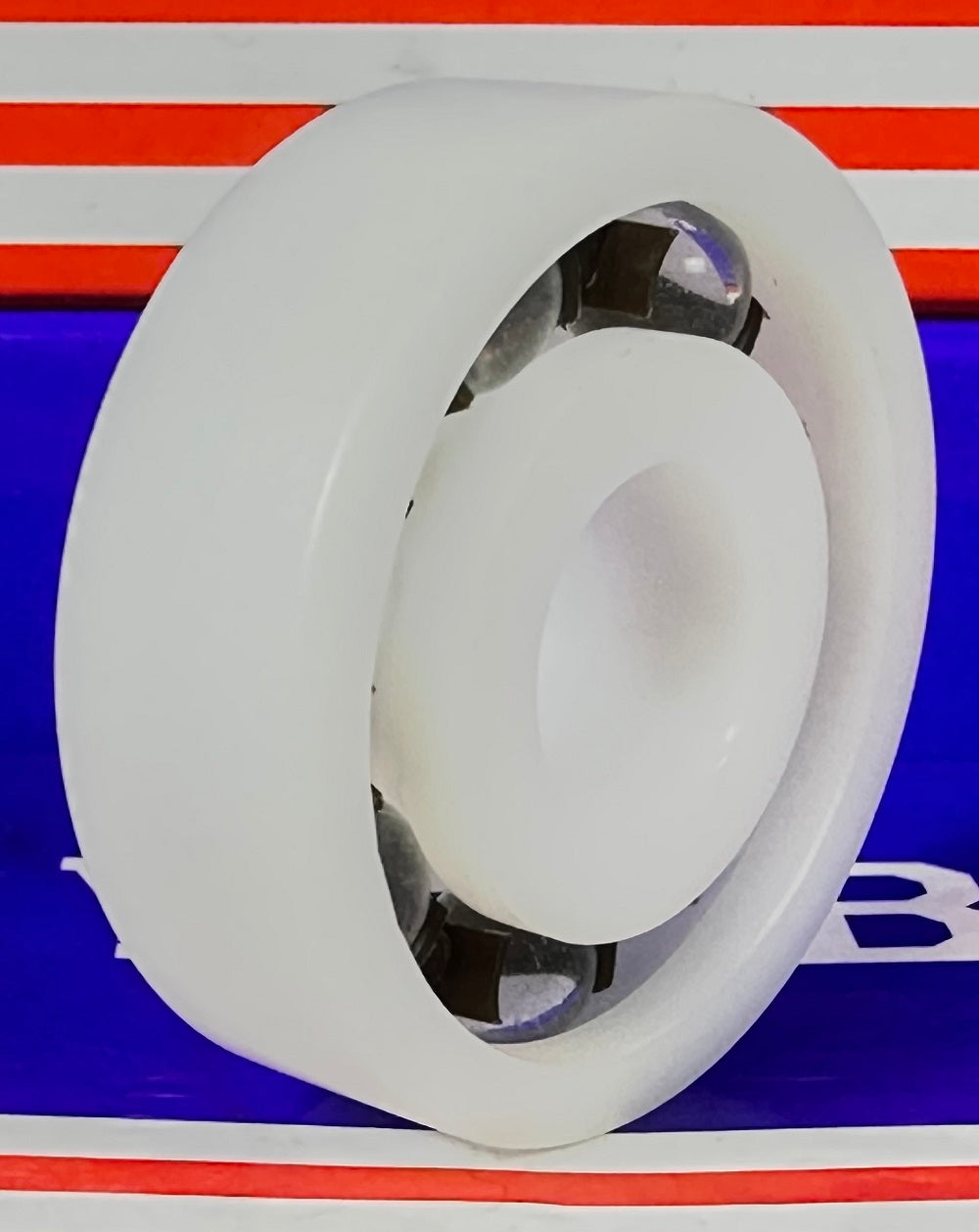 Acetal/POM Plastic Bearing 6302 - Glass Balls - 15x42x13mm - fast shipping 🇺🇸