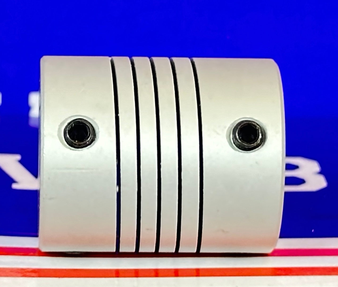 Flexible Parallel CNC Coupling D25-L30-6.35x 1/4" to 12mm - fast shipping 🇺🇸