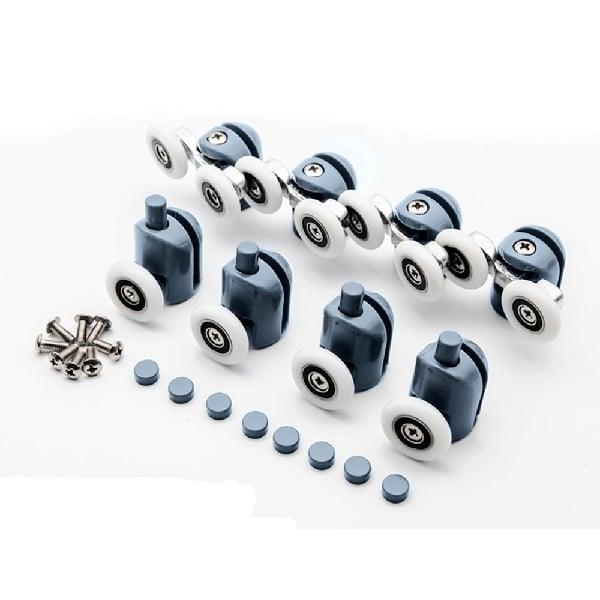 4mm to 6mm Shower Sliding Glass Door Hardware Rollers Kit - fast shipping 🇺🇸
