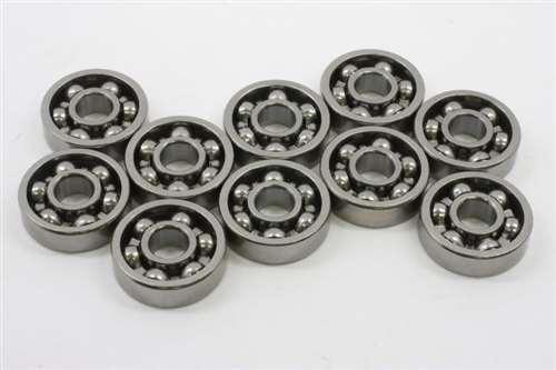 10-Pack 4x7x2 Stainless Steel Open ABEC-3 Miniature Bearing - fast shipping 🇺🇸