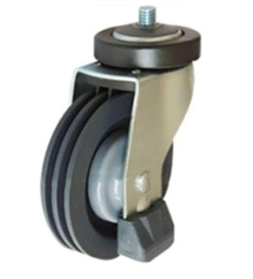 5" Shopping Cart Caster Wheel 220 Lbs - PU - fast shipping 🇺🇸