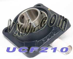 50mm Bearing UCF-210 + Square Flanged Cast Housing Mounted Bearing - fast shipping 🇺🇸