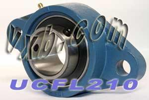 50mm Bearing UCFL-210 + 2-Bolt Flanged Cast Housing Mounted Bearing - fast shipping 🇺🇸