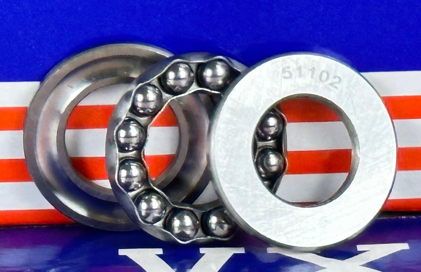 51102 Thrust Ball Bearing 15x28x9mm - fast shipping 🇺🇸