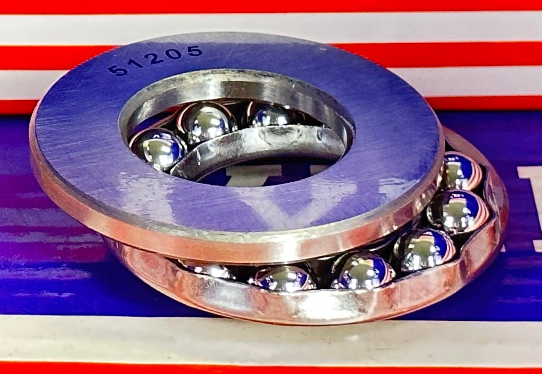 51205 Thrust Ball Bearing 25x47x15 25mm x 47mm x 15mm - fast shipping 🇺🇸
