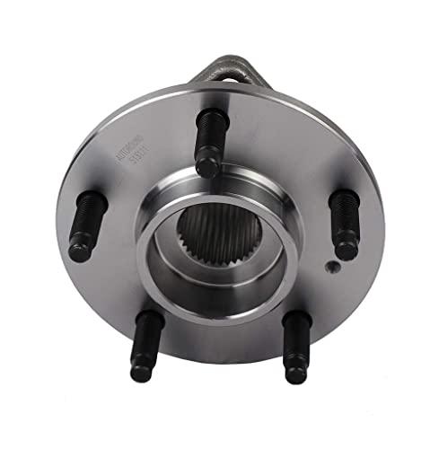 513121 Pair Front Wheel Hub & Bearing Assembly for Impala, Regal, DeVille, Grand Prix, Lacrosse, Lesabre, Century, Rendezvous, DTS, Intrigue 5 Lug w/ABS, Set of 2 - fast shipping 🇺🇸