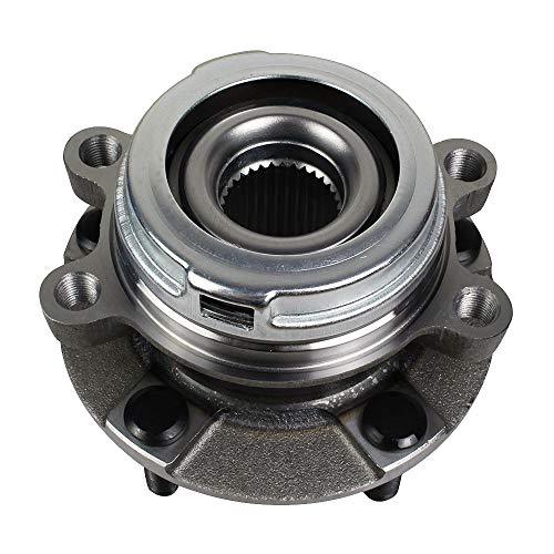 513296 Front Wheel Hub & Bearing Assembly Fit for Nissan Altima 2007-18, Maxima 2009-19, Pathfinder 2013-19, Murano 2009-18, Quest 2011-17, Infiniti QX60 2014-19, JX35 2013 5-Lug - fast shipping 🇺🇸