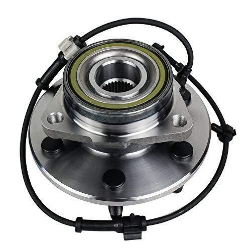 515036 Front Wheel Hub & Bearing Assembly for 4x4 4WD Chevy Silverado, Tahoe, Avalanche, Suburban, Express 1500, GMC Sierra, Yukon, Savana, Cadillac Escalade ESV EXT 6 Lug w/ABS - fast shipping 🇺🇸