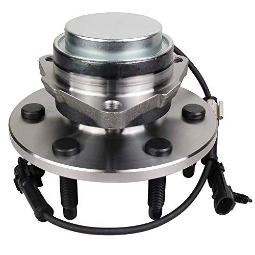 515054 Wheel Hub & Bearing Assembly Front fit for 2WD Chevy Tahoe Silverado 1500 Suburban Avalanche Express, GMC Yukon XL 1500 Sierra Savana, Cadillac Escalade 6 Lug w/ABS - fast shipping 🇺🇸