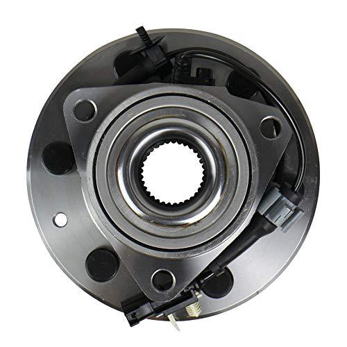 515160 Front Wheel Hub & Bearing Assembly Compatible with 4x4 15-19 Chevy Tahoe Suburban, GMC Yukon (XL)/14-18 Silverado/Sierra 1500, 15-18 Cadillac Escalade (ESV)/ 17-19 XTS 4WD 6 Lug - fast shipping 🇺🇸