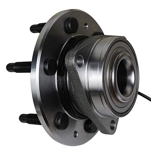 515160 Front Wheel Hub & Bearing Assembly Compatible with 4x4 15-19 Chevy Tahoe Suburban, GMC Yukon (XL)/14-18 Silverado/Sierra 1500, 15-18 Cadillac Escalade (ESV)/ 17-19 XTS 4WD 6 Lug - fast shipping 🇺🇸
