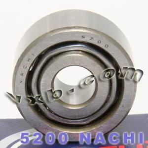 5200 Nachi Angular Contact Bearing - Double Row - 10x30x14.3 Japan Made - fast shipping 🇺🇸