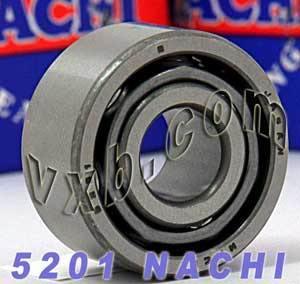 5201 Nachi Angular Contact Bearing - Double Row - 12x32x15.9 Japan Made - fast shipping 🇺🇸