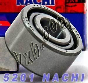 5201 Nachi Angular Contact Bearing - Double Row - 12x32x15.9 Japan Made - fast shipping 🇺🇸