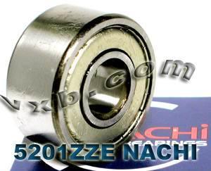 5201ZZE Nachi Angular Contact Bearing - Double Row - 12x32x15.9 Bearing - fast shipping 🇺🇸