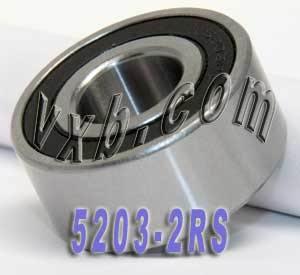 5203-2RS Angular Contact Sealed 17x40x17.5 Ball Bearing - fast shipping 🇺🇸