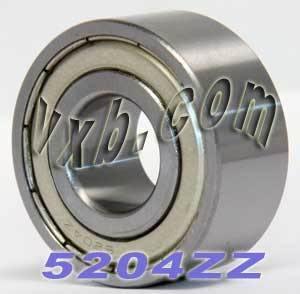 5204ZZ 20x47x20.6 Angular Contact Bearing - fast shipping 🇺🇸