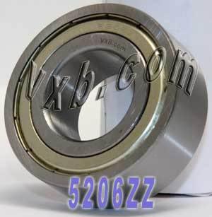 5206ZZ 30x62x23.8 Angular Contact Bearing - fast shipping 🇺🇸