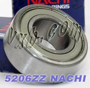 5206ZZ Nachi Angular Contact Bearing - Double Row - 30x62x23.8 Bearing - fast shipping 🇺🇸