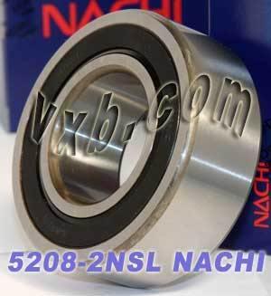 5208-2NSL Nachi Angular Contact Bearing - Double Row - 40x80x30.2 Bearing - fast shipping 🇺🇸