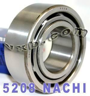 5208 Nachi Angular Contact Bearing - Double Row - 40x80x30.2 Japan Made - fast shipping 🇺🇸