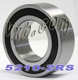 5210-2RS Angular Contact Sealed 50x90x30.2 Bearing - fast shipping 🇺🇸