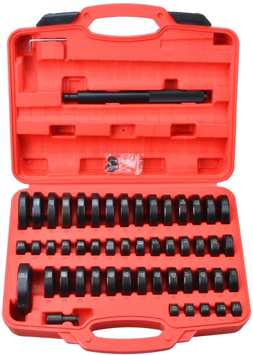 52-Piece Bushing Bearing Seal Driver Tool Set 3/4" to 2-15/16" - fast shipping 🇺🇸