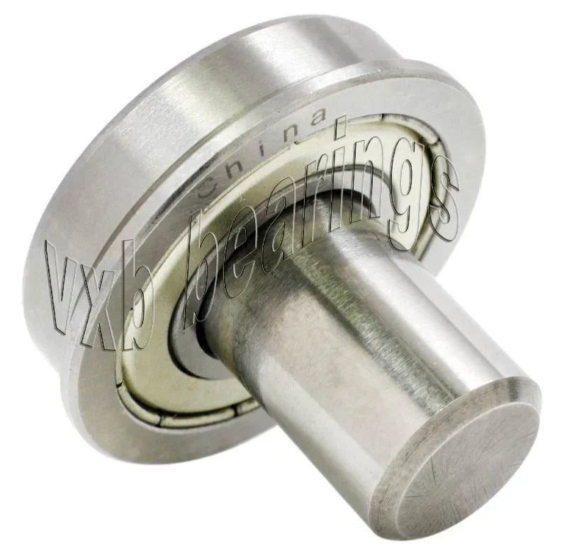 5/8 Inch Flanged Ball Bearing - 1/4 diameter integrated 7/8 Axle - fast shipping 🇺🇸
